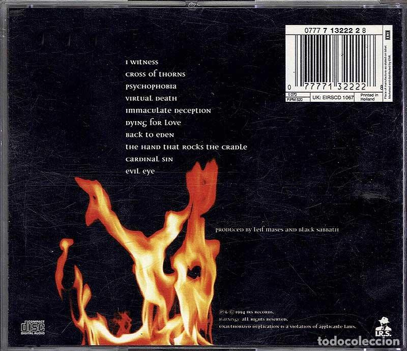 CDs de m&uacute;sica: Black Sabbath - Cross Purposes. CD - Foto 2