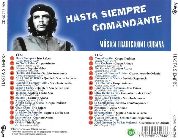 CDs de m&uacute;sica: Hasta Siempre - Varios - 2 x CD - Foto 2
