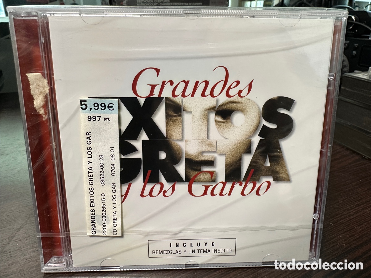 CDs de m&uacute;sica: Greta Y Los Garbo - Grandes &Eacute;xitos (CD) *Precintado* - Foto 1