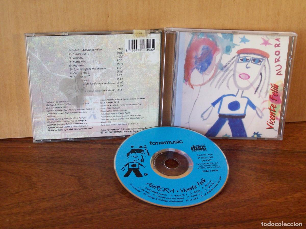 CDs de m&uacute;sica: VICENTE FELIU - AURORA - CD - Foto 1