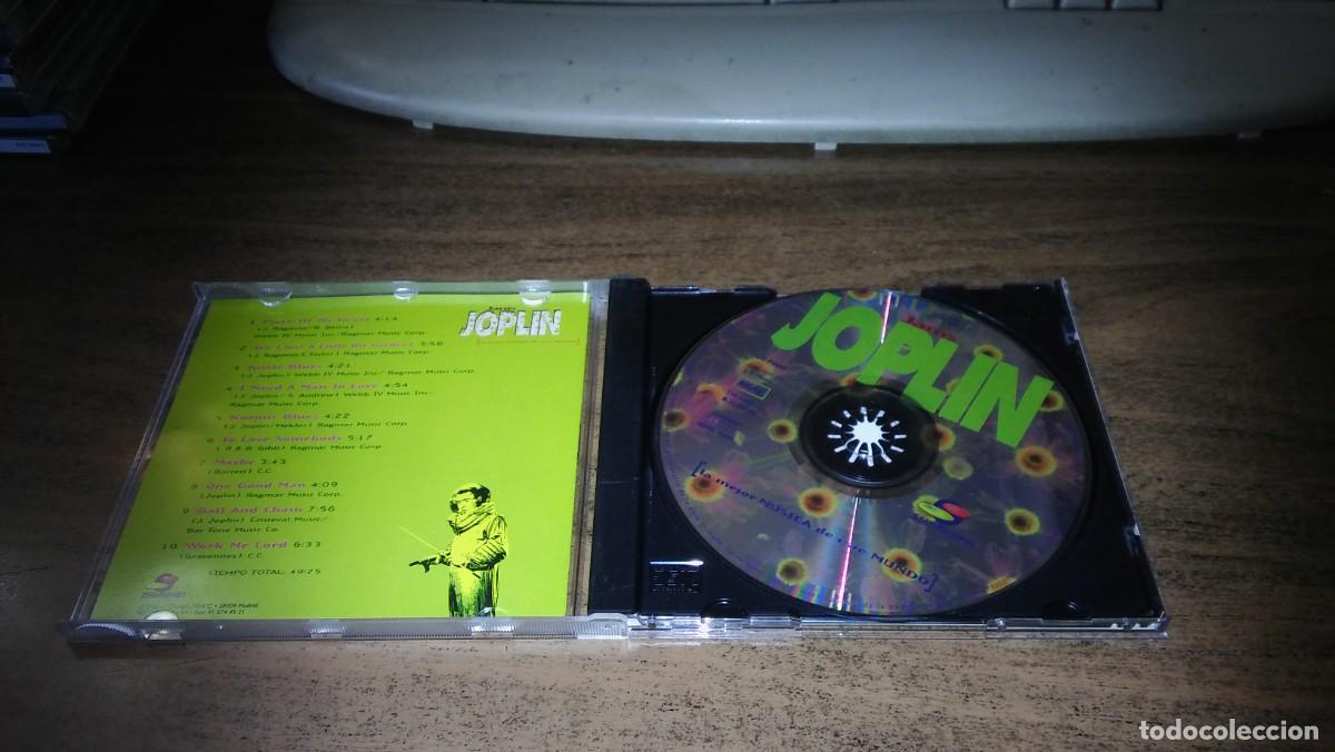 CDs de m&uacute;sica: JANIS JOPLIN - 10 GRANDES EXITOS EN VERSION ORIGINAL (1998) - Foto 2
