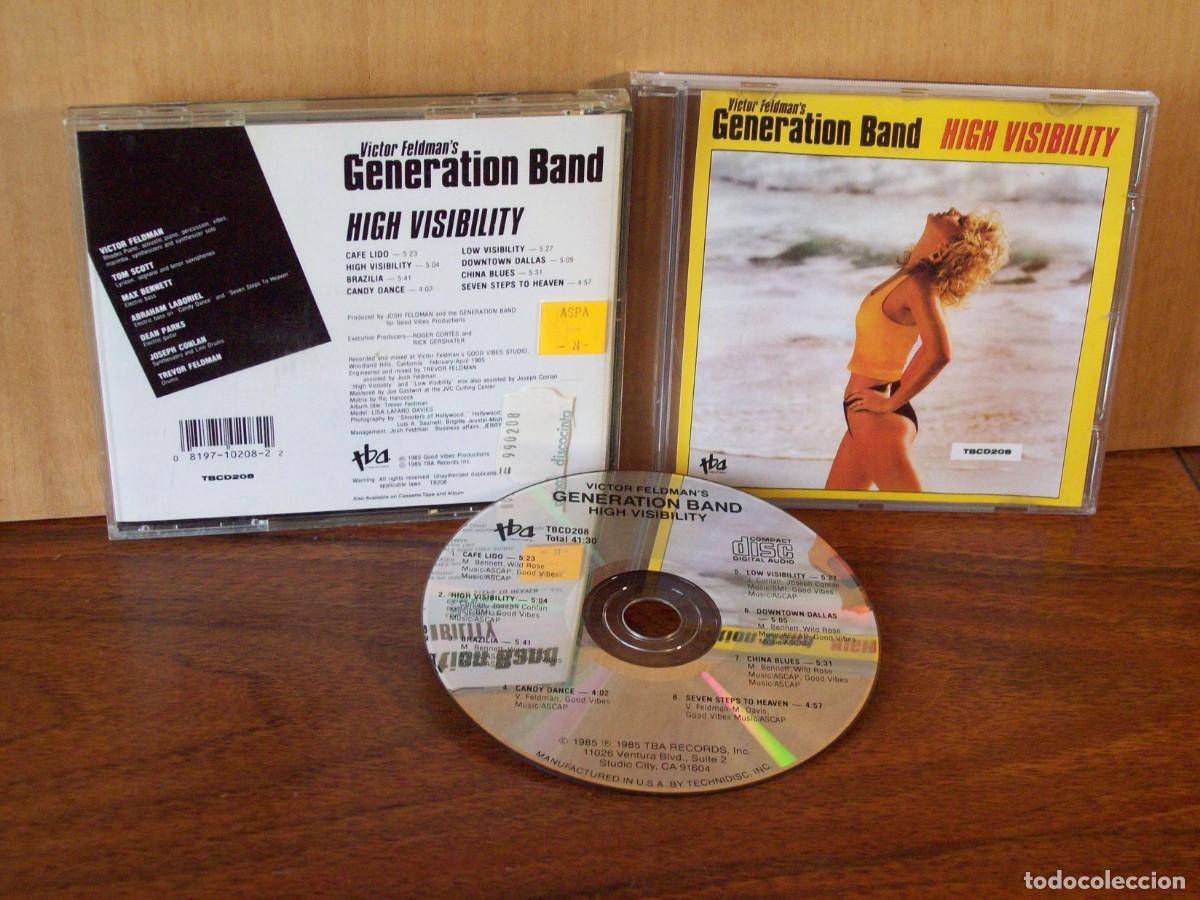 CDs de M&uacute;sica: VICTOR FELDMAN'S - GENERATION BAND - HIG VISIBILITY - CD