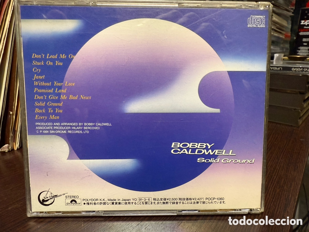 CDs de m&uacute;sica: Bobby Caldwell - Solid Ground (CD) - Foto 2
