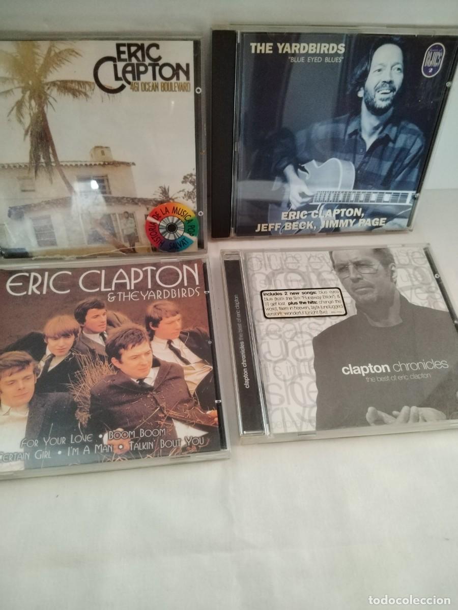 CDs de m&uacute;sica: Lote Eric Clapton cuatro t&iacute;tulos - Foto 1