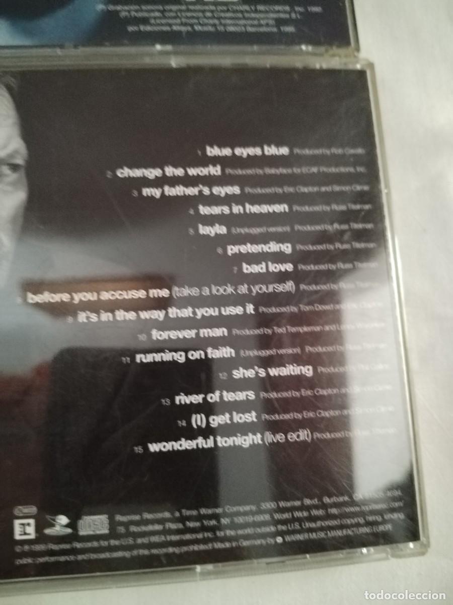 CDs de m&uacute;sica: Lote Eric Clapton cuatro t&iacute;tulos - Foto 7