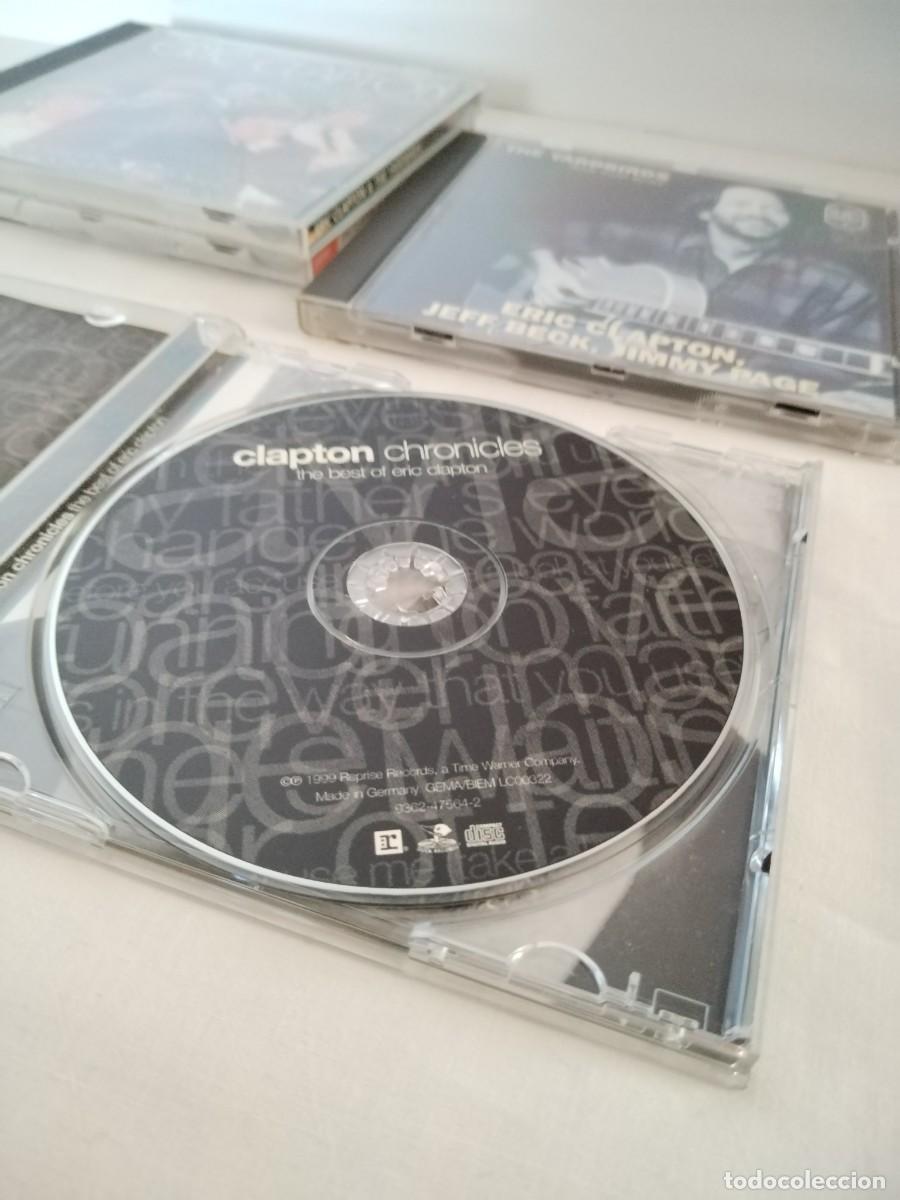 CDs de m&uacute;sica: Lote Eric Clapton cuatro t&iacute;tulos - Foto 10