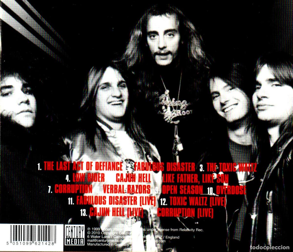 CDs de m&uacute;sica: �H1281 - EXODUS. FABULOUS DISASTER. CD. - Foto 3