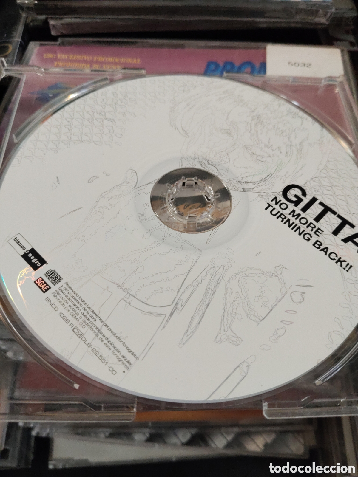 CDs de m&uacute;sica: Gitta&nbsp;&ndash;&nbsp;No More Turning Back!! Cd maxi single 2000 Espa&ntilde;a - Foto 2