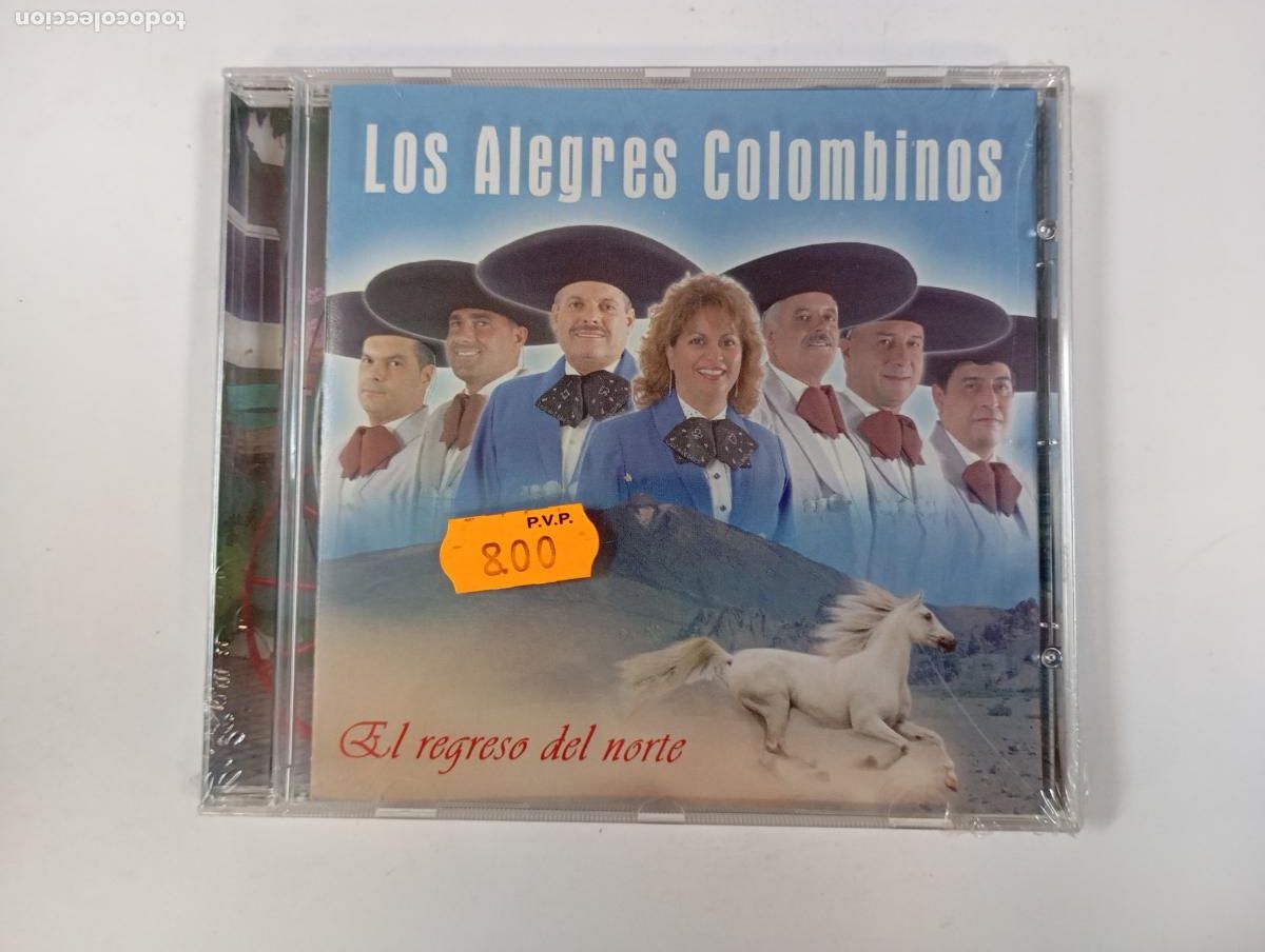 CDs de m&uacute;sica: LOS ALEGRES COLOMBIANOS. EL REGRESO DEL NORTE. CD. TDKCD211 - Foto 1