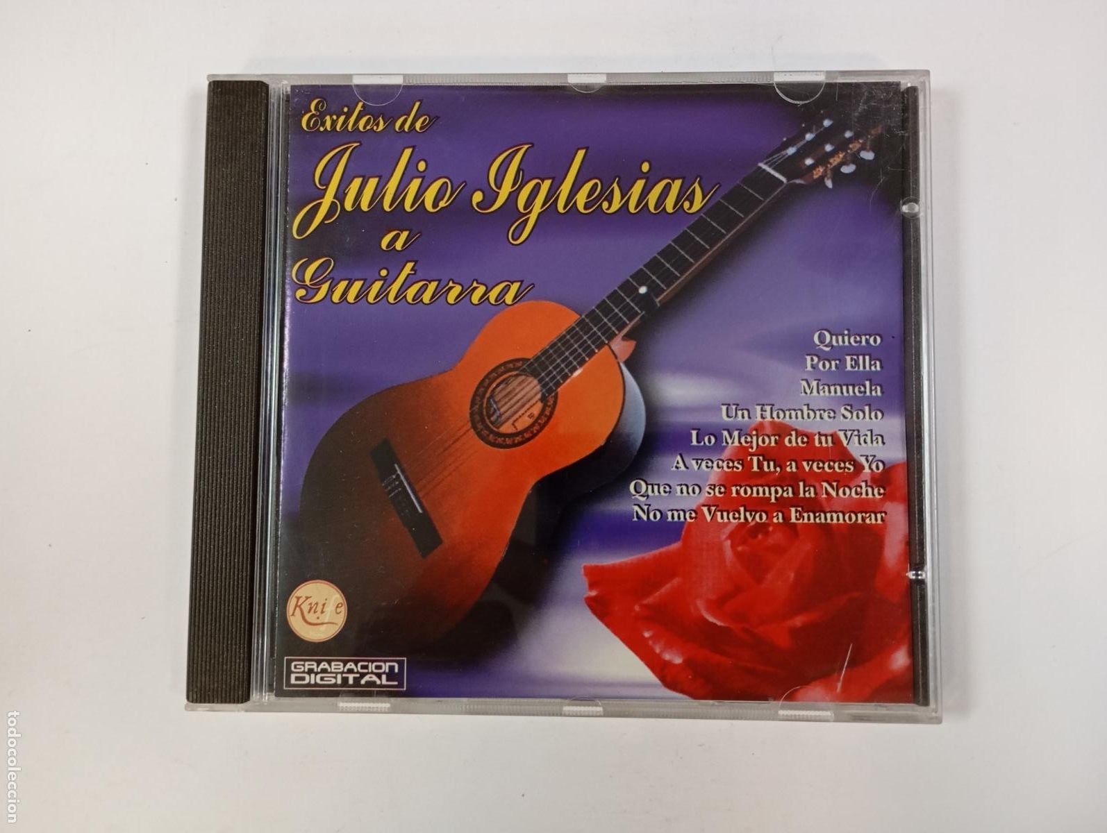 CDs de m&uacute;sica: &Eacute;XITOS DE JULIO IGLESIAS A GUITARRA. CD. TDKCD211 - Foto 1