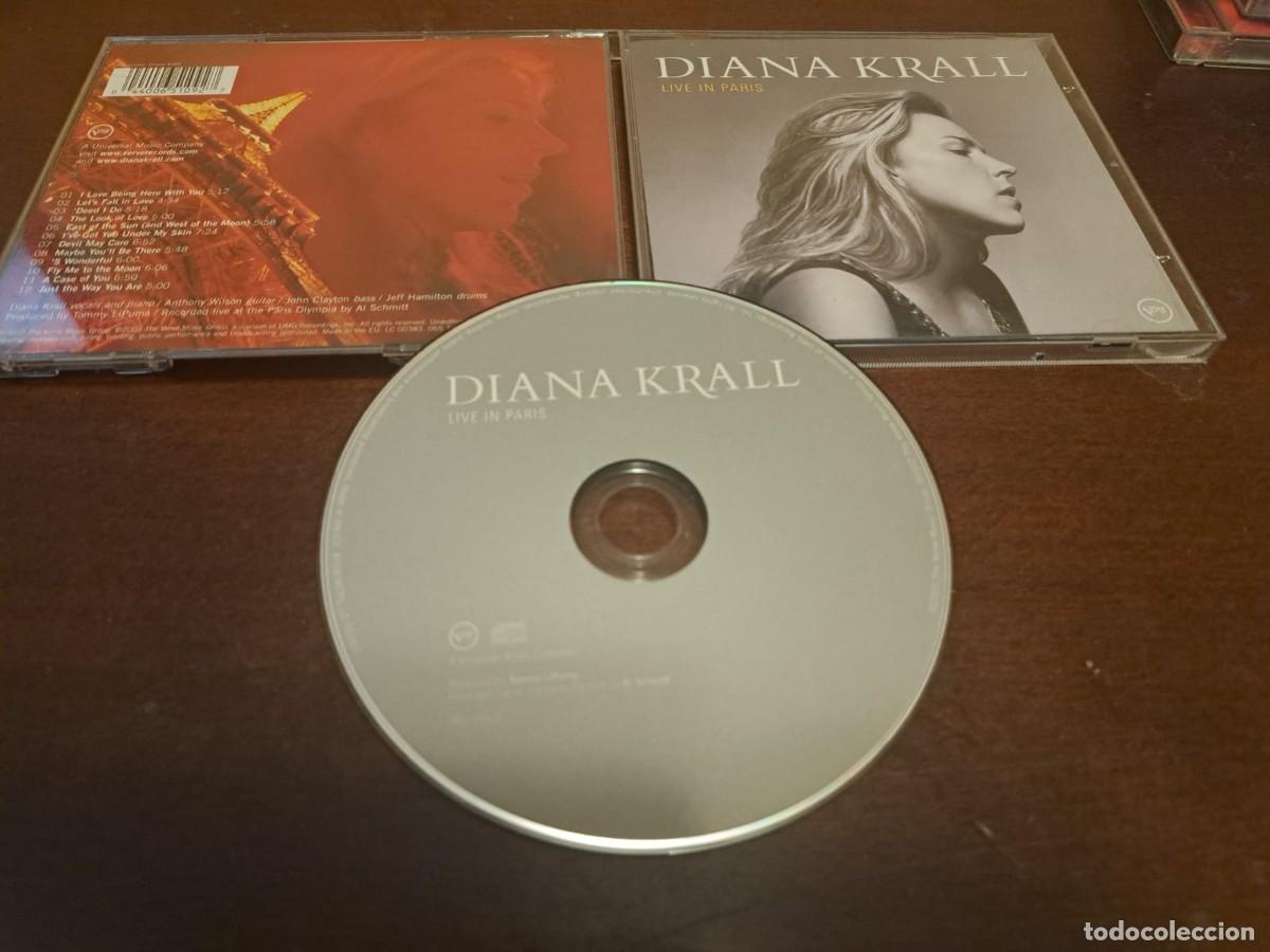 CDs de m&uacute;sica: DIANA KRALL - CD - LIVE IN PARIS - Foto 1