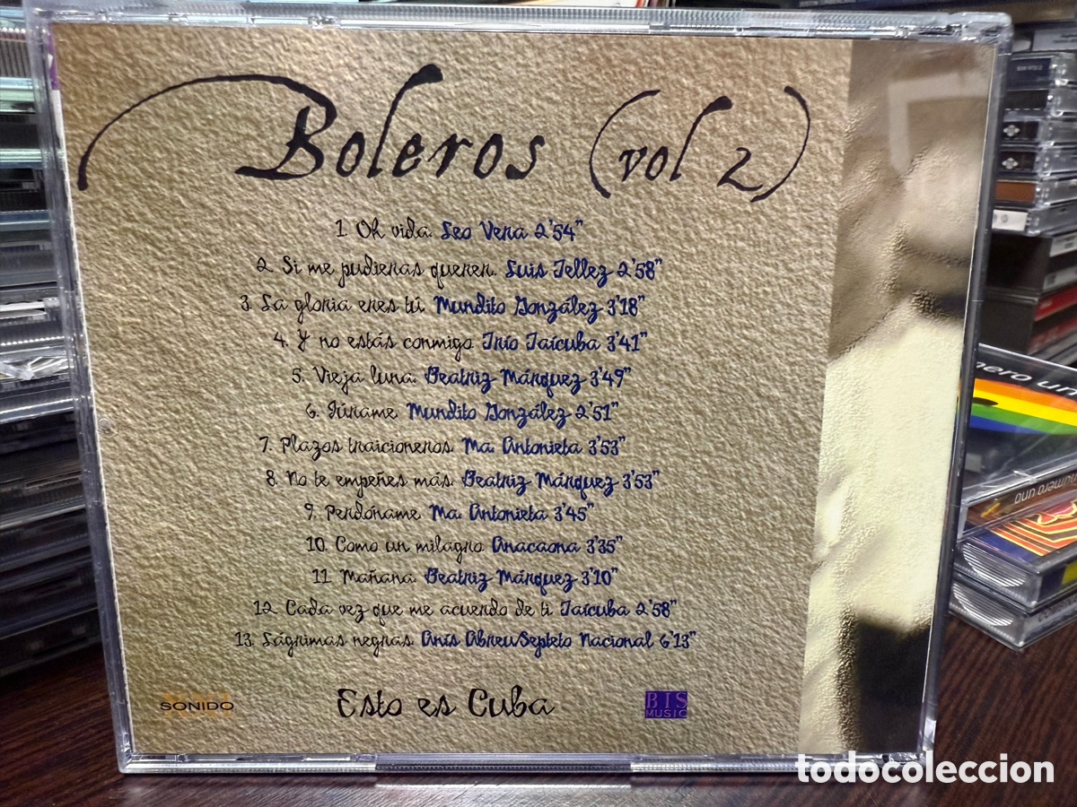 CDs de m&uacute;sica: Varios - Boleros (Vol.2) (CD) - Foto 1