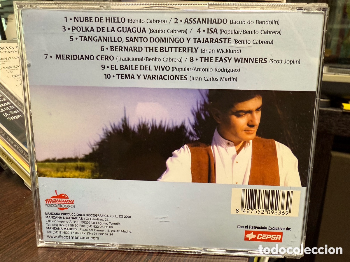 CDs de m&uacute;sica: Benito Cabrera - Canarias Canta 1 (CD) - Foto 2