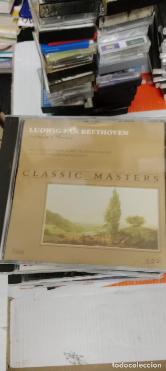 CDs de m&uacute;sica: S-08 CD MUSICA BEETHOVEN CLASSIC MASTERS - Foto 1