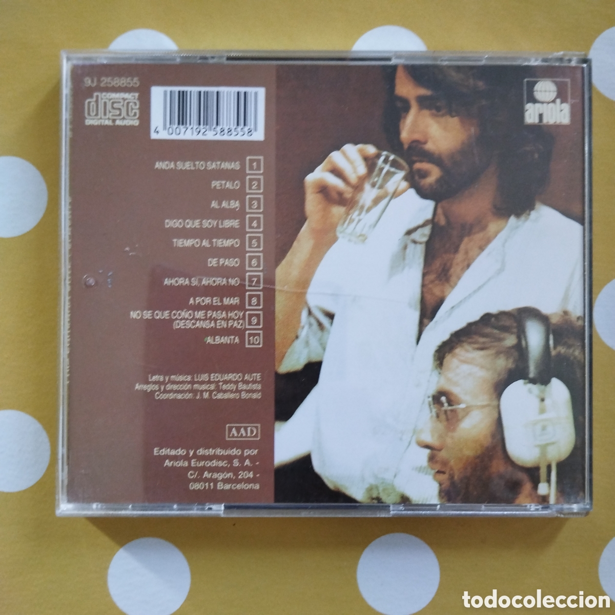 CDs de m&uacute;sica: LUIS EDUARDO AUTE ALBANTA CD ARIOLA - Foto 4