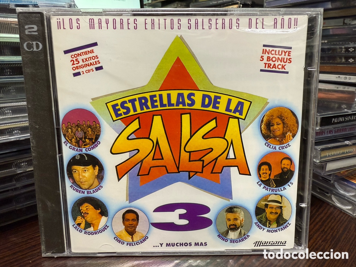 CDs de m&uacute;sica: Varios - Estrellas De La Salsa Vol. 3 (2xCD) *Precintado* - Foto 1