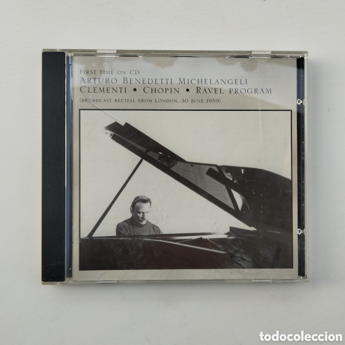 CDs de M&uacute;sica: ARTURO BENEDETTI MICHELANGELI BROADCAST RECITAL LONDON 1959 CLEMENTI CHOPIN RAVEL CD