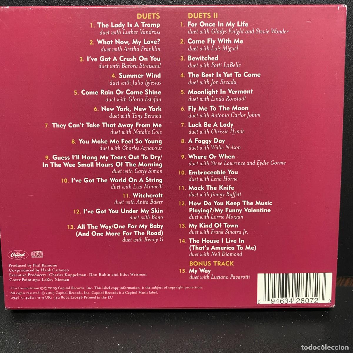 CDs de m&uacute;sica: Frank Sinatra - Duets And Duets II (CD) - Foto 2