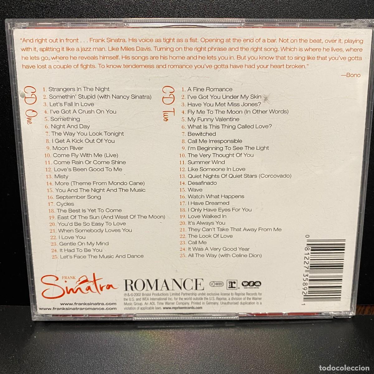 CDs de m&uacute;sica: Frank Sinatra - Romance (2xCD) - Foto 2
