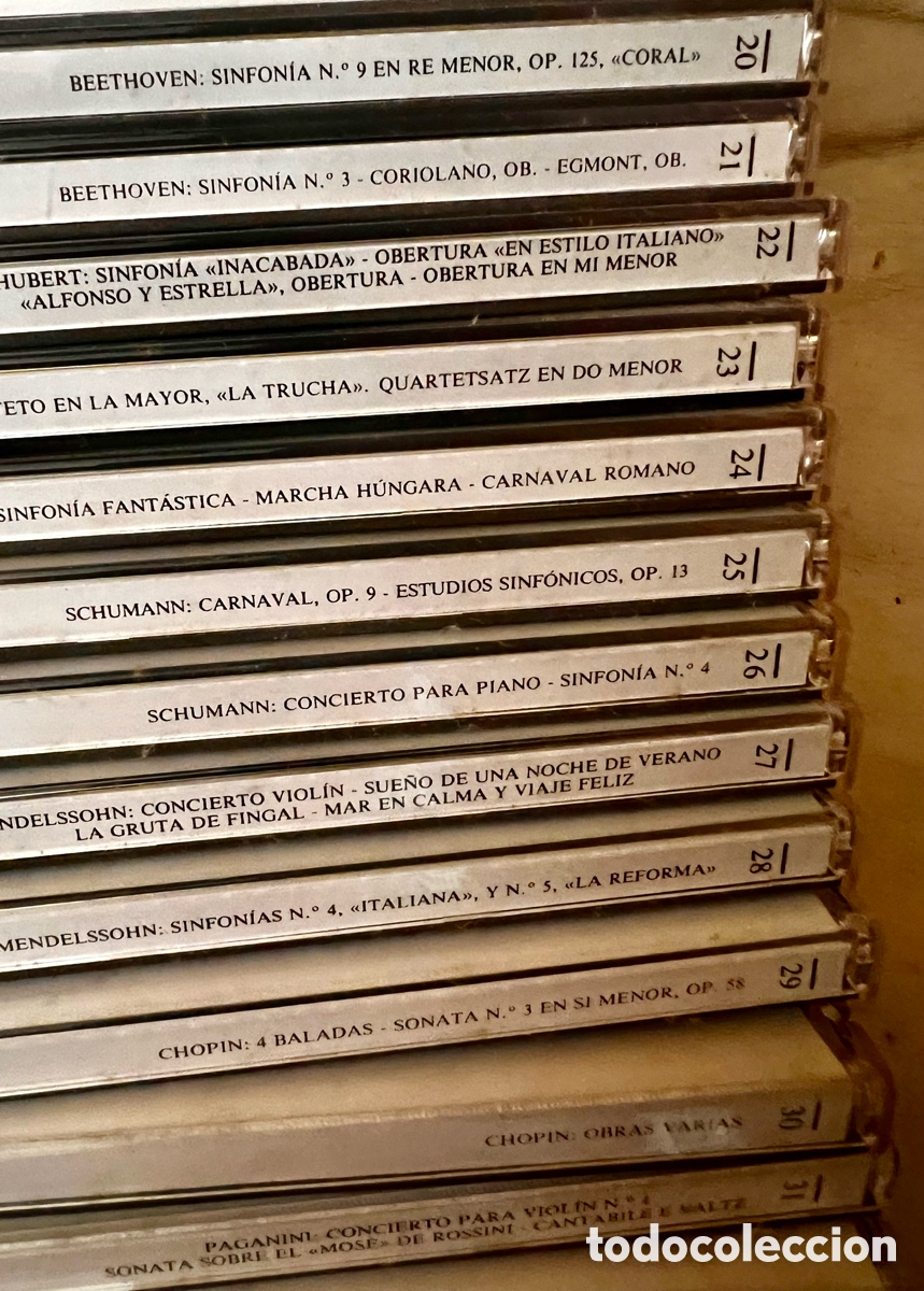 CDs de m&uacute;sica: &ldquo;Los dioses de la m&uacute;sica &ldquo;. CDs-libros .Completa . Planeta - Foto 14