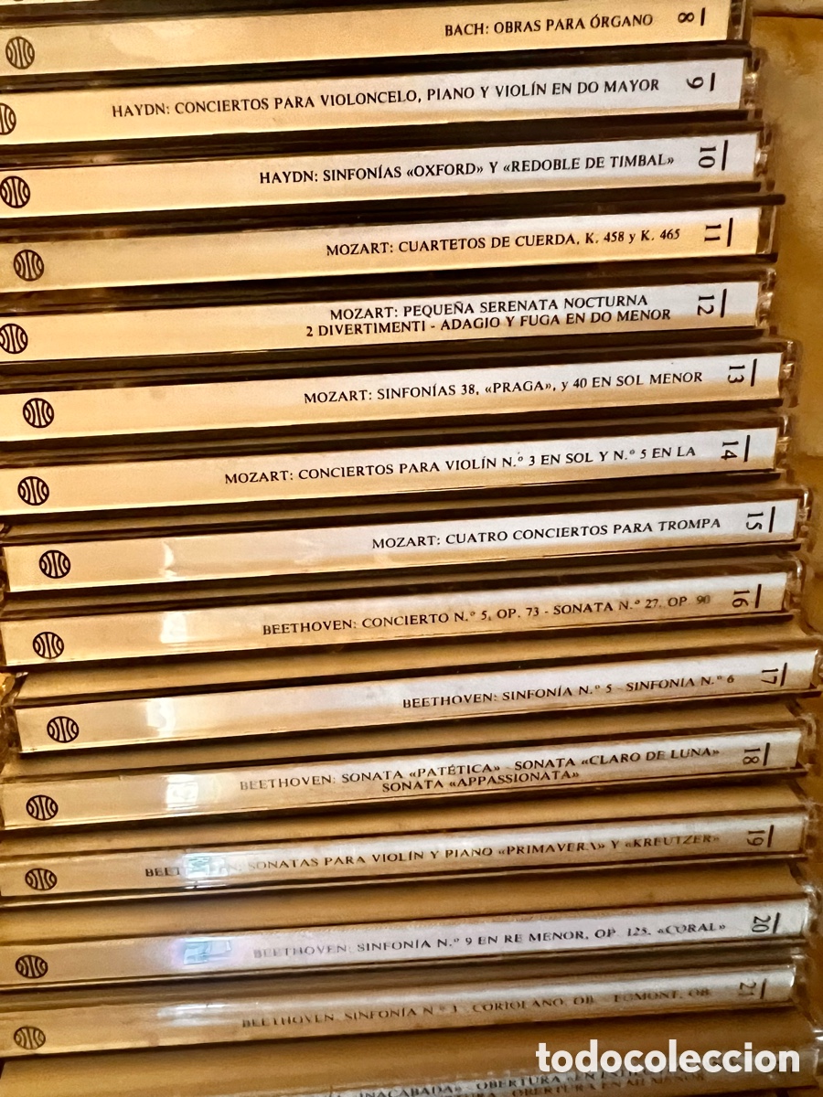 CDs de m&uacute;sica: &ldquo;Los dioses de la m&uacute;sica &ldquo;. CDs-libros .Completa . Planeta - Foto 15