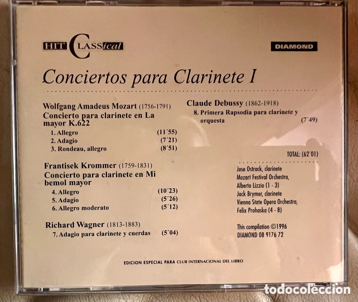 CDs de m&uacute;sica: Lote 84. CDs. HIT CLASSICAL. - Foto 2