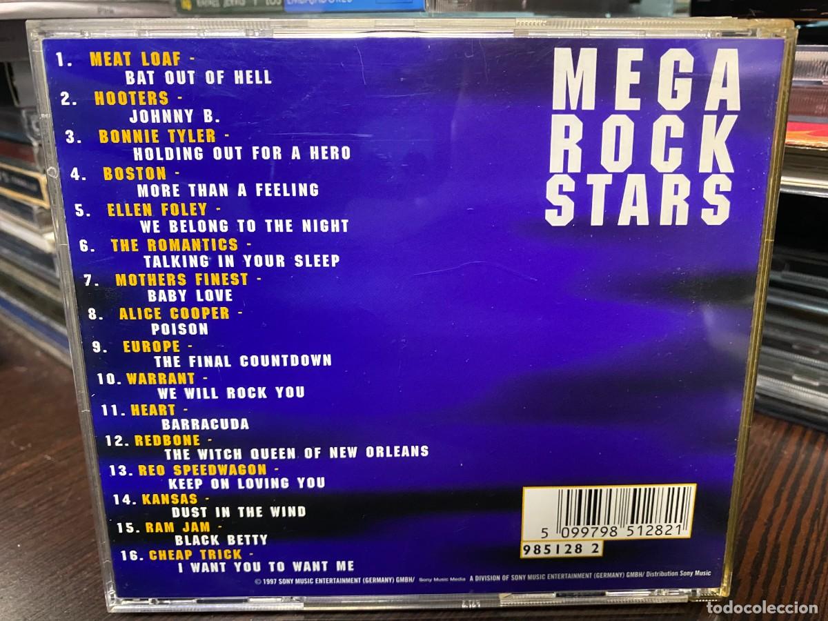 CDs de m&uacute;sica: Various - Mega Rock Stars (CD) - Foto 2