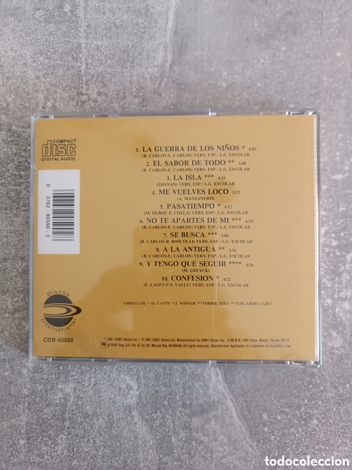 CDs de m&uacute;sica: Roberto Carlos CD. SERIE DE ORO - Foto 2