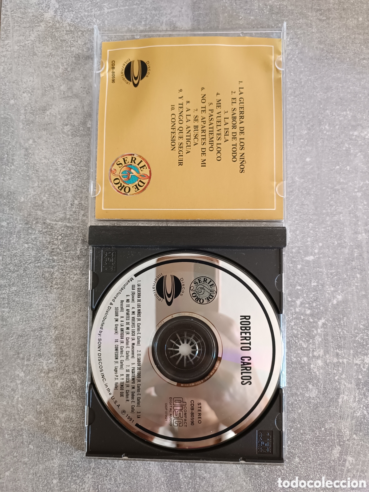CDs de m&uacute;sica: Roberto Carlos CD. SERIE DE ORO - Foto 3