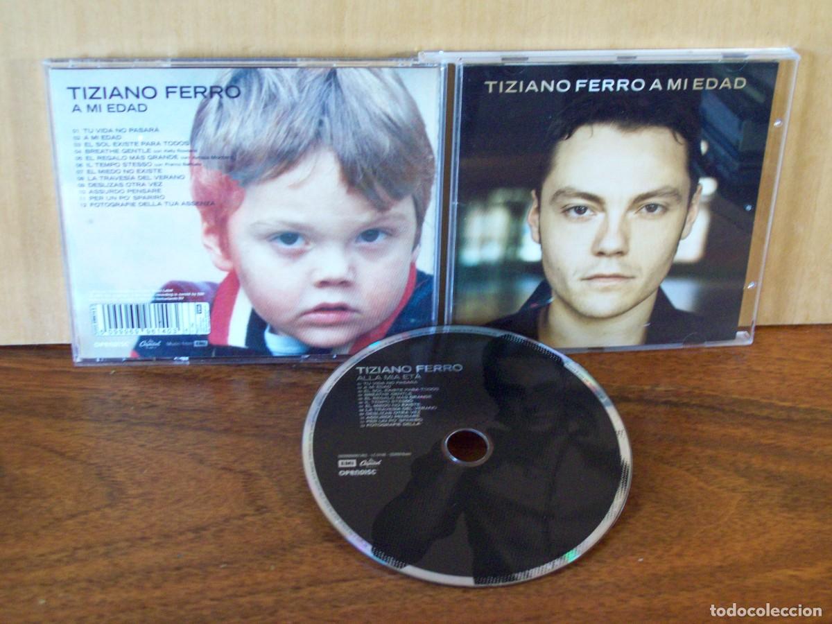 CDs de m&uacute;sica: TIZIANO FERRO - A MI EDAD - CD - Foto 1