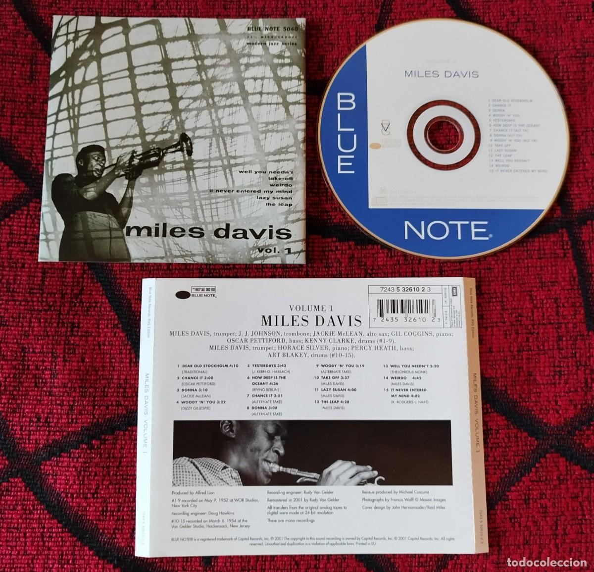 CDs de m&uacute;sica: MILES DAVIS ** Vol. 1 ** CD ORIGINAL 2001 UK - Foto 1