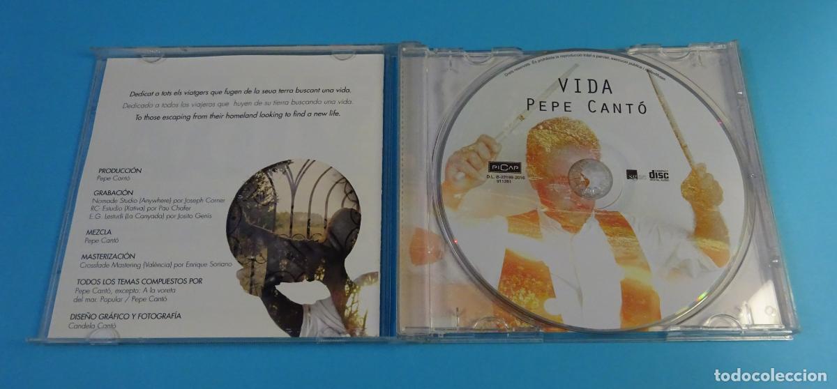CDs de m&uacute;sica: VIDA. PEPE CANT&Oacute;. CD PICAP, 2016 - Foto 2