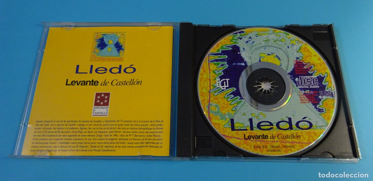 CDs de m&uacute;sica: LLED&Oacute;. CD TABALET, 1999 - Foto 2