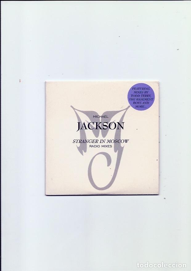CDs de m&uacute;sica: MICHAEL JACKSON. Stranger in Moscow (cd single 1996) - Foto 1