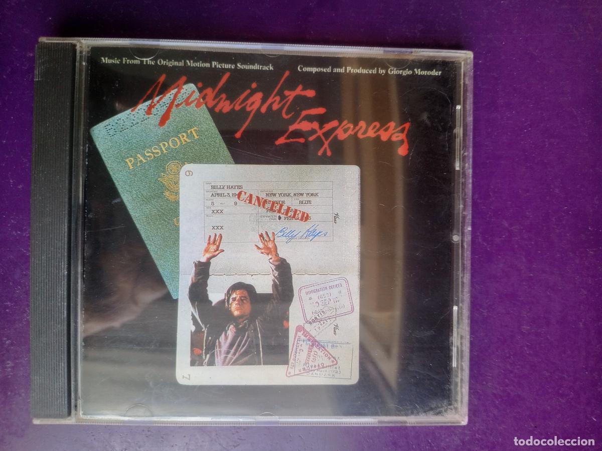 CDs de m&uacute;sica: Giorgio Moroder &ndash; Midnight Express - EXPRESO DE MEDIANOCHE - CD DECCA 2001 - BSO CINE - Foto 1