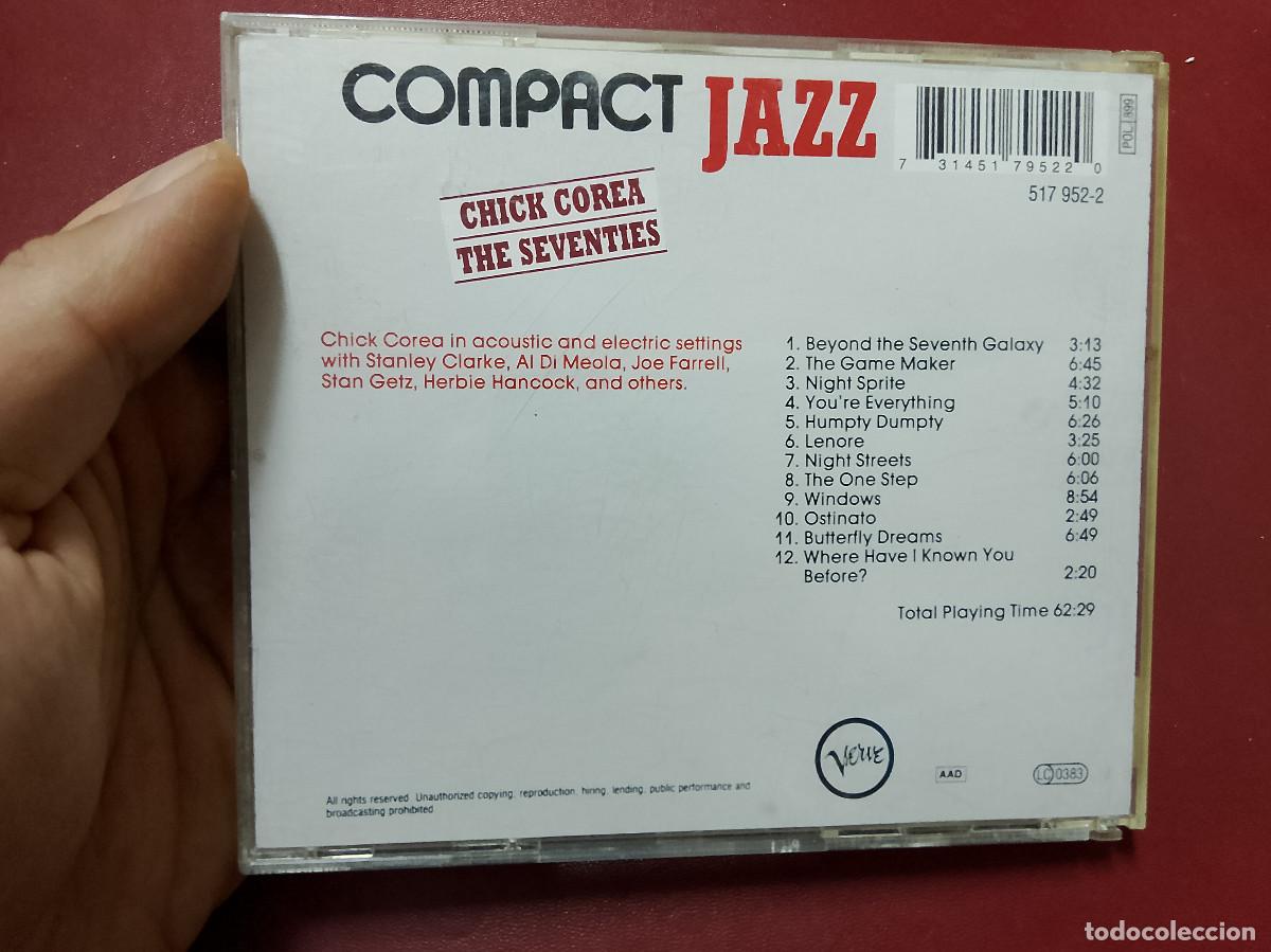 CDs de m&uacute;sica: Chick Corea: The Seventies (Compact Jazz) CD - Foto 2