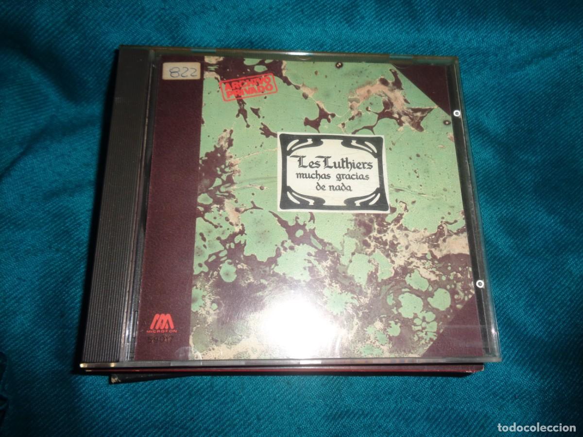 CDs de m&uacute;sica: LES LUTHIERS. MUCHAS GRACIAS DE NADA. CD. IMPECABLE - Foto 1
