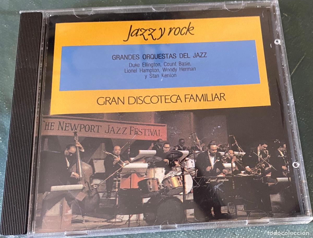 CD de M&uacute;sica: 'Grandes Orquestas del Jazz'. Duke Ellington. Count Basie, Stan Kenton, Woody Herman, etc. 20 temas.