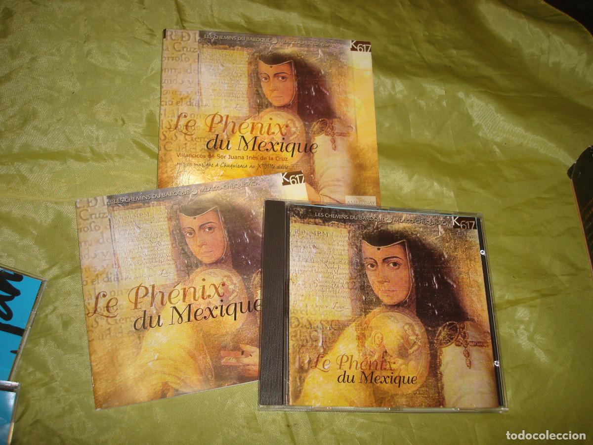 CDs de M&uacute;sica: LE PHENIX DU MEXIQUE. VILLANCICOS SOR JUANA INES DE LA CRUZ. CD + LIBRETO. IMPECABLE(#)