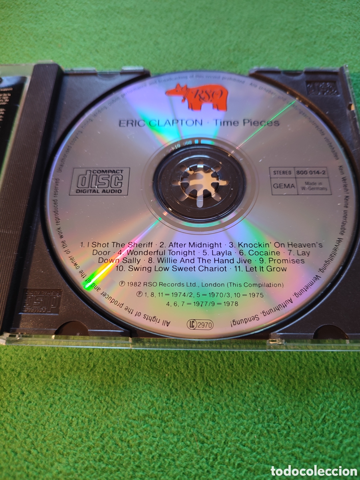 CDs de m&uacute;sica: Eric Clapton - Time pieces Best of - Foto 2
