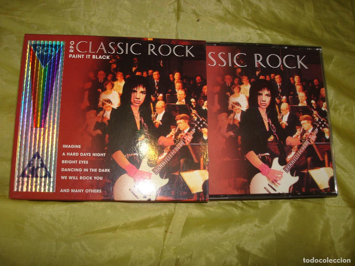 CDs de m&uacute;sica: CLASSIC ROCK. PAINT IT BLACK. CAJA CON 3 CD&acute;S. IMPECABLE(#) - Foto 1