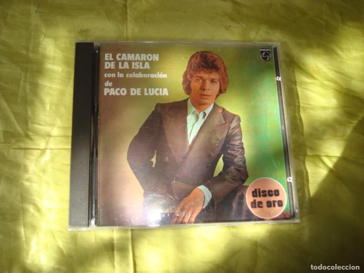 CDs de m&uacute;sica: EL CAMARON DE LA ISLA CON PACO DE LUCIA. DISCO DE ORO. CD . IMPECABLE(#) - Foto 1