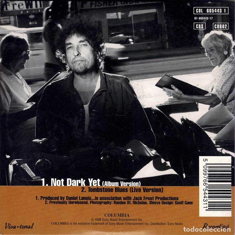 CDs de m&uacute;sica: Bob Dylan - Not Dark Yet. CD Single - Foto 2