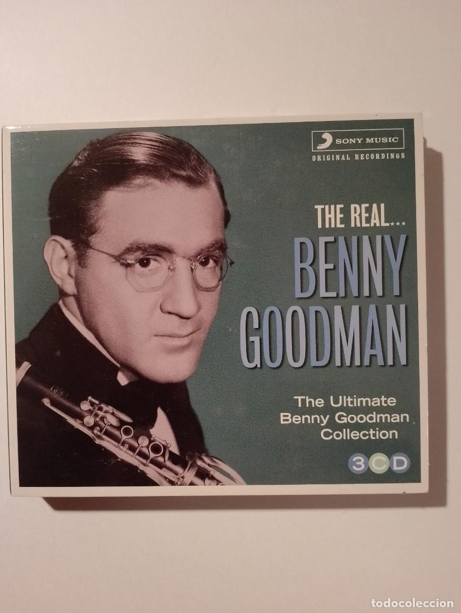 CDs de m&uacute;sica: CD de Benny Goodman triple CD nuevos - Foto 1