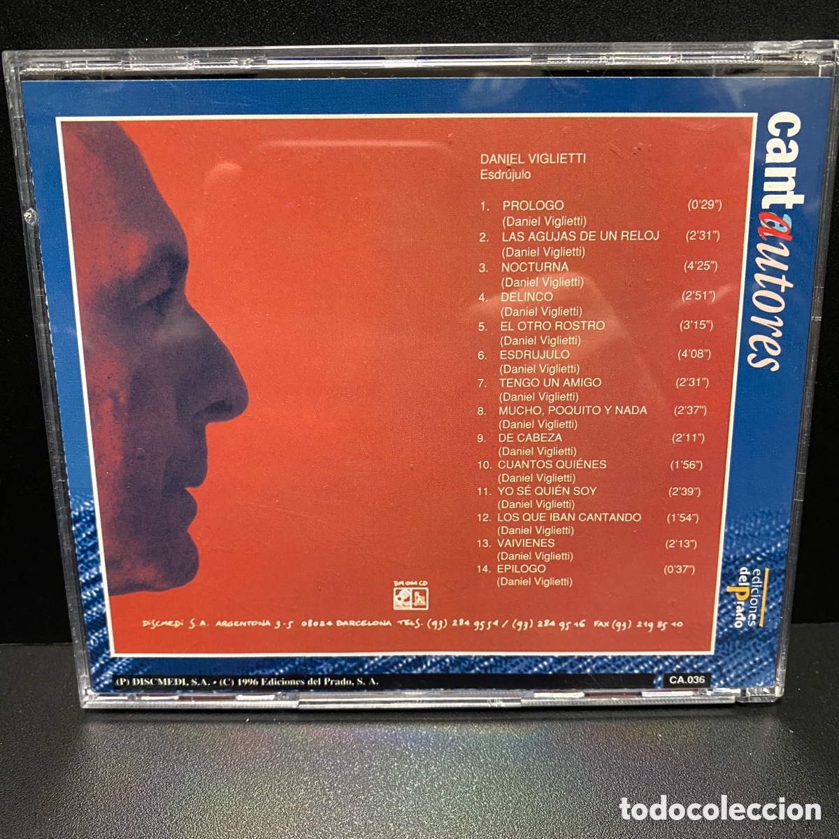 CDs de m&uacute;sica: Daniel Viglietti - Esdr&uacute;julo (CD) - Foto 2