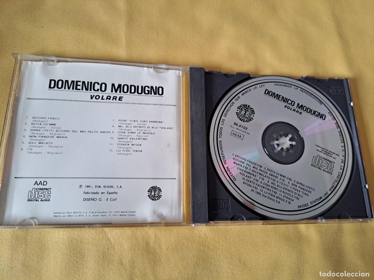 CDs de m&uacute;sica: DOMENICO MODUGNO - VOLARE - DIAL DISCOS 1991 - CD - Foto 2