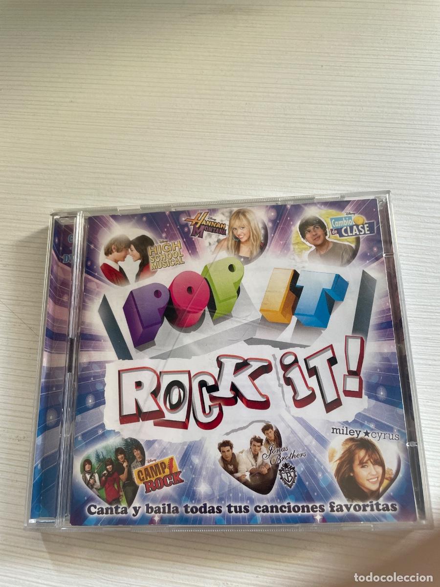 CDs de m&uacute;sica: Pop it rock it Disney cd - Foto 1
