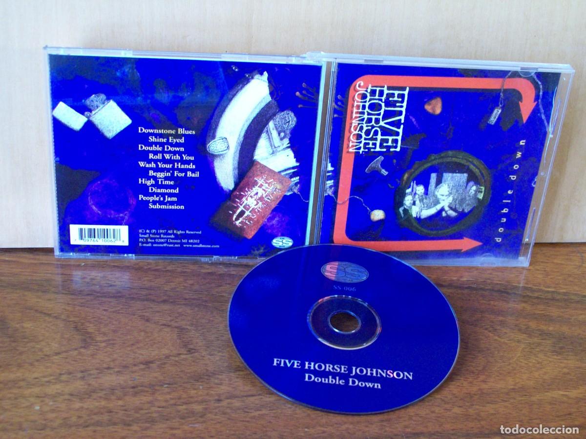 CDs de m&uacute;sica: FIVE HORSE JOHNSON - DOUBLE DOWN - CD - Foto 1