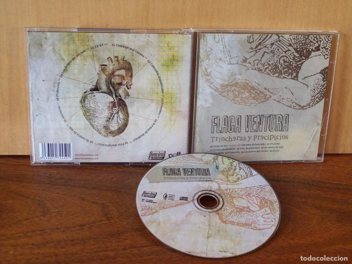 CDs de m&uacute;sica: FLACA VENTURA - TRINCHERAS Y PRECIPICIOS - CD - Foto 1
