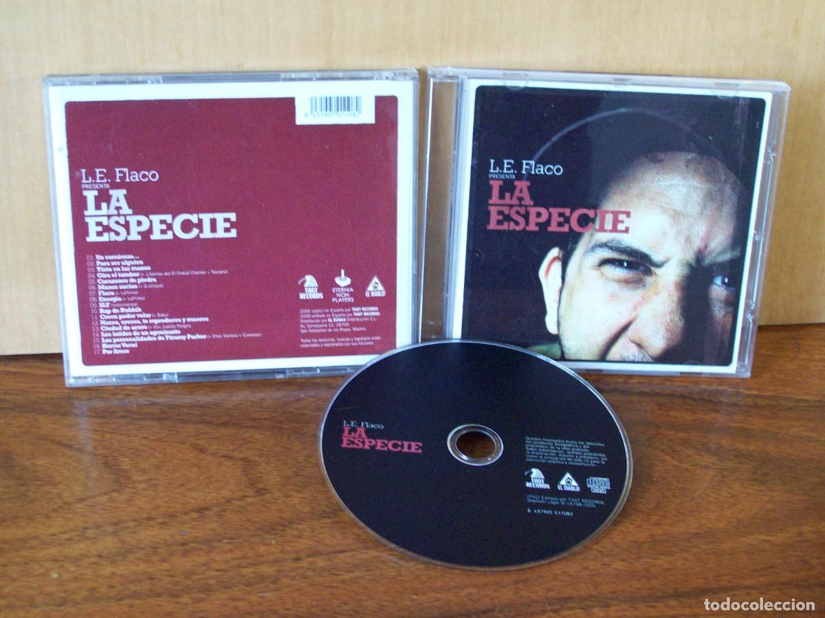 CDs de m&uacute;sica: L.E. FLACO PRESENTA LA ESPECIE - CD - Foto 1